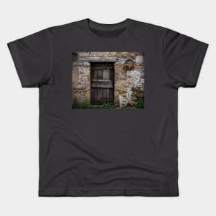 Door in Poffabro, North East Italy Kids T-Shirt